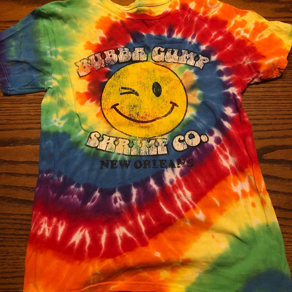 Bubba Gump Shrimp Co Tie Dye Tee🌈